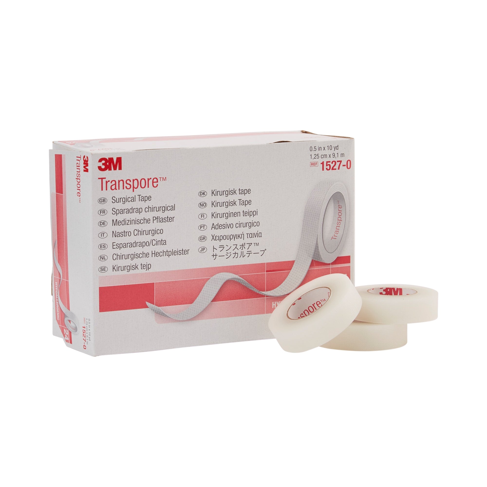 3M™ Transpore™ Transparent Medical Tape - 1/2 3M™ Transpore™ Transparent Medical Tape - 1/2